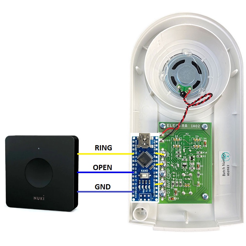 NUKI OPENER INTERON ELECTRA IA01 IA02